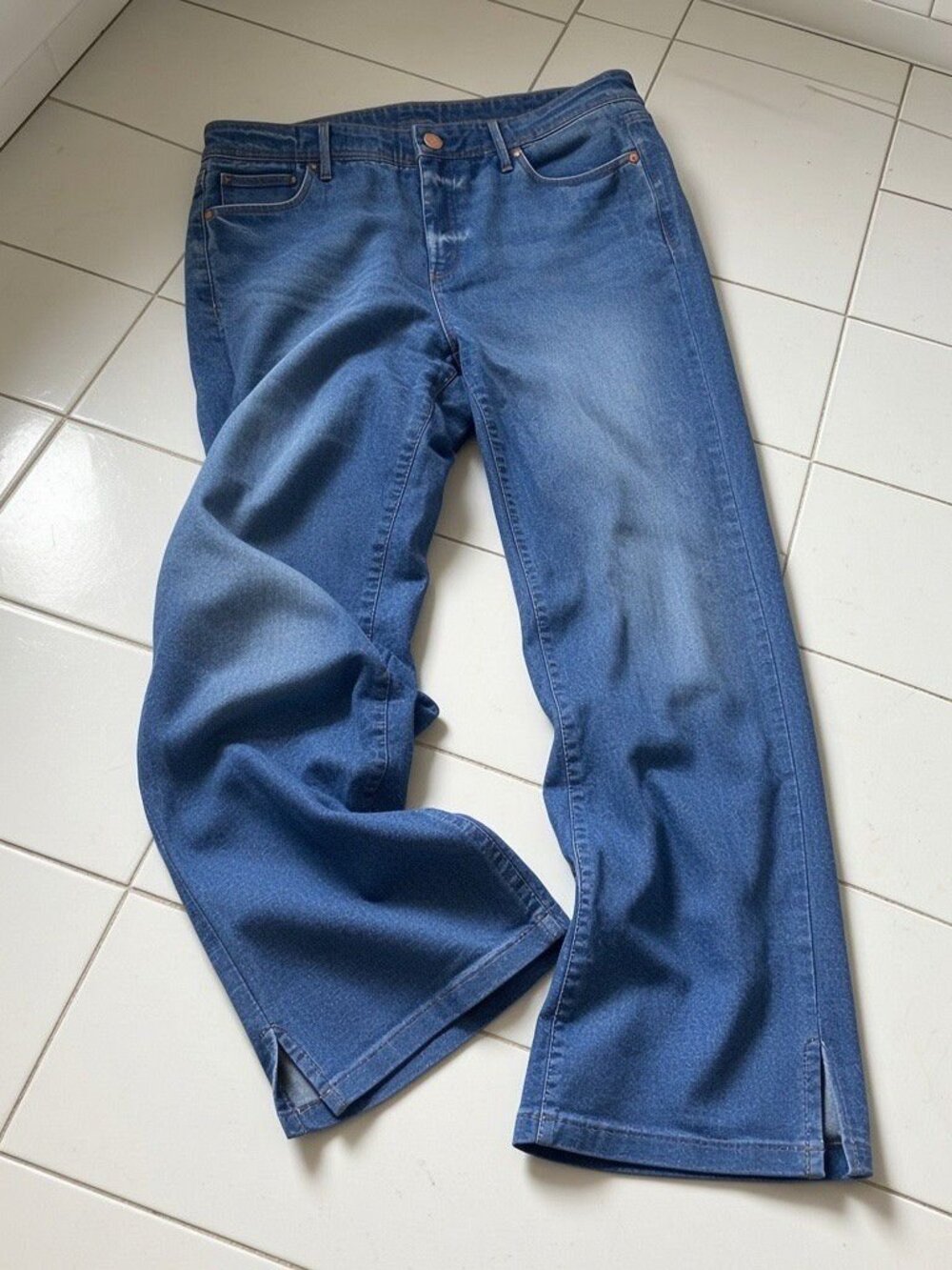 Women's Denim-Like Wide Leg-Saltaire